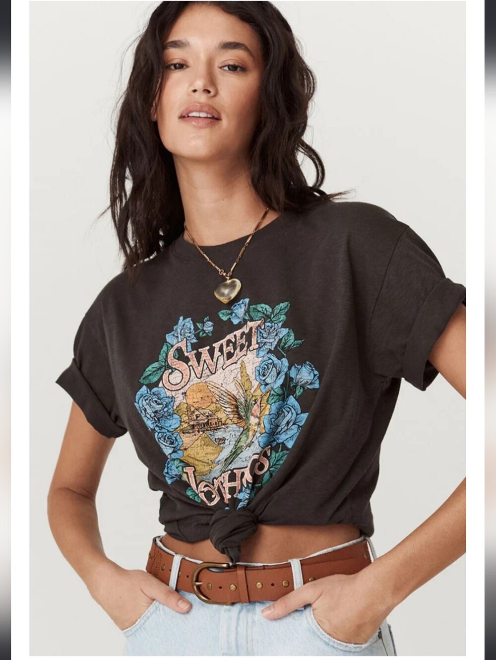 Spell Sweet Nothings Biker Tee